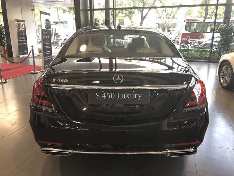 Mercedes-Benz S450 Luxury 2019 cũ, màu đen- kem, chính hãng tốt nhất