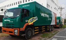 Isuzu  34W 2015 - Bán xe tải Isuzu 15 tấn FVM34W thùng kín có bửng nâng hạ. Khuyến mãi 30 triệu bảo dưỡng miễn phí