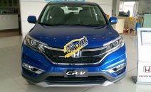 Honda CR V 2.4 2016 - Cần bán Honda CR V 2.4 đời 2016, màu xanh lam