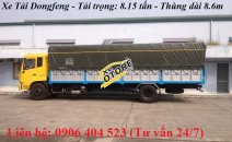 Xe tải 1000kg Dongfeng 2017 - Xe tải Dongfeng 8 tấn, thùng dài 9 mét, đời mới nhất Xe tải 1000kg Dongfeng 2017 - Xe tải Dongfeng 8 tấn, thùng dài 9 mét, đời mới nhất