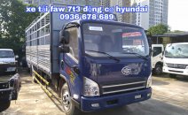 Cần bán xe FAW 7,3 tấn thùng dài 6m25, động cơ Hyundai, khuyến mại lớn