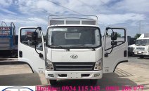 FAW La Dalat   2018 - Bảng giá xe tải Faw 7.3 tấn /7 tấn 3/7T3/7.3T+ thùng mui bạt+ xe sẵn ở công ty + thủ tục nhanh+ nhận xe ngay