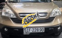 Bán Honda CR V 2.4L năm 2009, màu vàng, giá chỉ 545 triệu Bán Honda CR V 2.4L năm 2009, màu vàng, giá chỉ 545 triệu