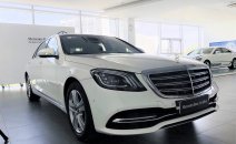 Bán Mercedes S450L cũ 2017, màu trắng, lướt chính hãng Bán Mercedes S450L cũ 2017, màu trắng, lướt chính hãng