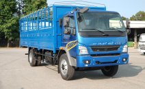 Fuso 12.8 2019 - Bán xe tải 7 tấn Mitsubishi Fuso Canter 12.8RL, thùng bạt dài 6m9 - hỗ trợ trả góp