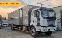 FAW La Dalat 2019 - Bán Faw xe tải thùng 2019, màu trắng, xe nhập