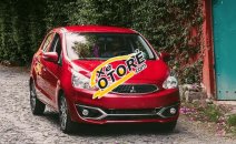 Giảm giá chiếc Mitsubishi Mirage CVT sản xuất 2019, màu đỏ, xe nhập Giảm giá chiếc Mitsubishi Mirage CVT sản xuất 2019, màu đỏ, xe nhập