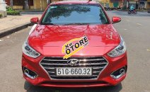 Bán Hyundai Accent năm sản xuất 2018, màu đỏ, xe mới 98% Bán Hyundai Accent năm sản xuất 2018, màu đỏ, xe mới 98%