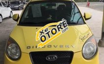 Cần bán lại xe Kia Morning SLX sản xuất năm 2008, màu vàng