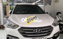 Bán ô tô Hyundai Santa Fe 2.4L máy xăng 2017, màu trắng, nhập khẩu