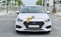 Hyundai Accent 2019 - Đã check ở hãng Hyundai, màu trắng sơn zin 99.99%, bản ghế nỉ chưa ngồi lần nào